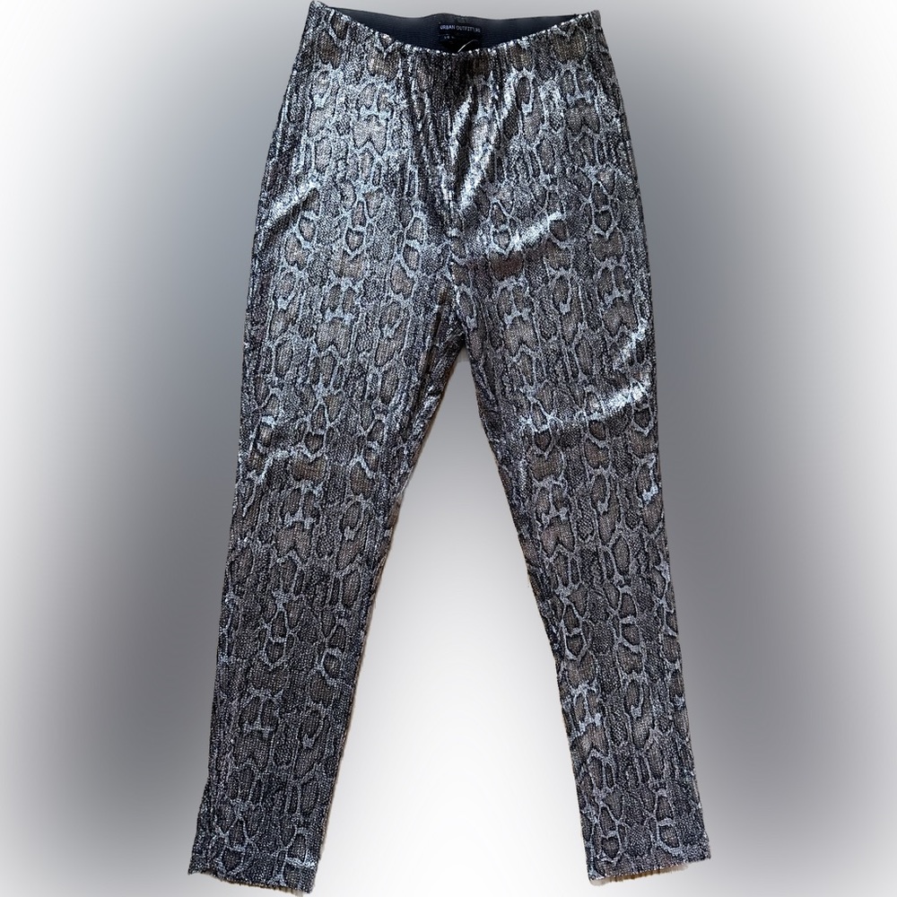 URBAN OUTFITTERS snakeskin sequin legging pant US L